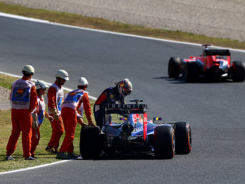 Nimmt auch in Spanien nicht richtig Fahrt auf: Sebastian Vettel.