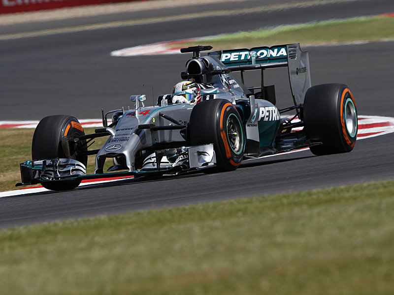 Trainingsschnellster: Lewis Hamilton war am Freitag nicht zu bezwingen.