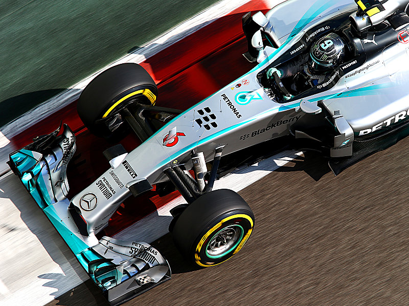 Macht Druck auf Teamkollege Lewis Hamilton: Mercedes-Pilot Nico Rosberg.