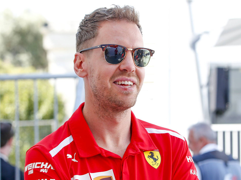 Die Geschehnisse von 2017 sollen keine Rolle mehr spielen: Sebastian Vettel in Baku.