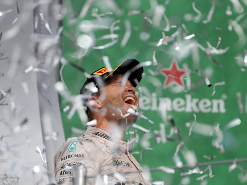 Will in Brasilien triumphieren: Mercedes-Pilot Nico Rosberg.