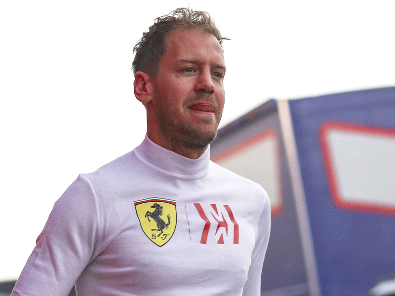 Geht als Ferraris Nummer eins in die Saison: Sebastian Vettel.