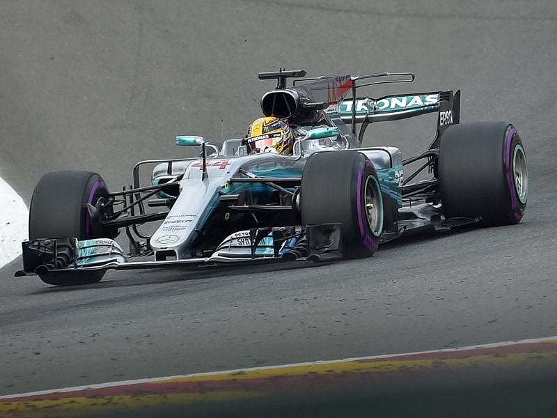 F&#252;nfter Saisonsieg: Mercedes-Pilot Lewis Hamilton. 