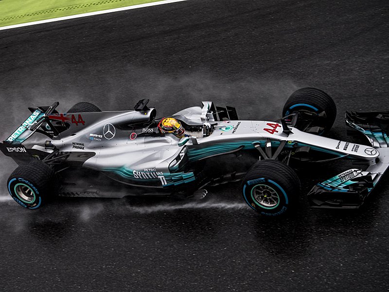 &#220;berstand das Chaos-Qualifying in Monza als Schnellster: Mercedes-Pilot Lewis Hamilton.