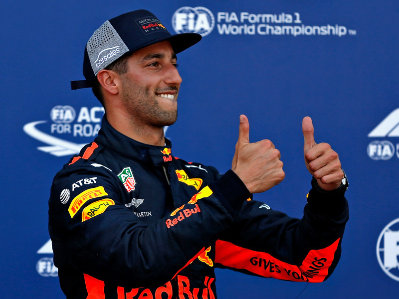 Zu schnell f&#252;r den Rest im Qualifying: Red-Bull-Pilot Daniel Ricciardo.