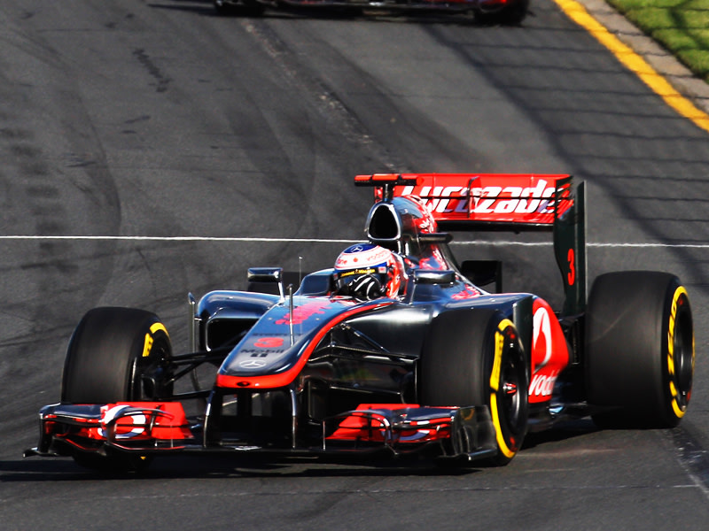 Dritter Sieg in Melbourne: McLaren-Pilot Jenson Button hat den Auftakt-Grand-Prix in Australien gewonnen.