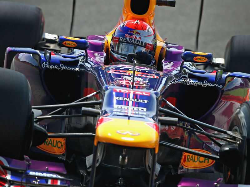 Nicht zu stoppen: Sebastian Vettel holte in Monza die Pole Position.