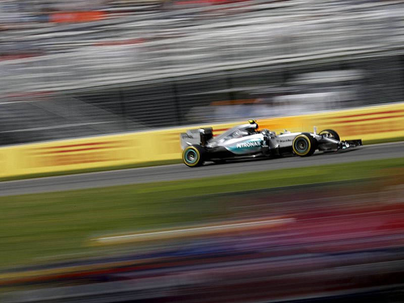 Mercedes-Pilot Nico Rosberg setzte im Abschlusstraining zum Gro&#223;en Preis von Kanada eine erste Duftmarke.