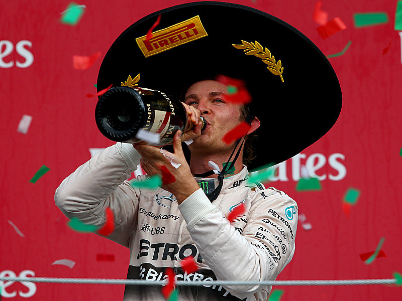 Erst die Pole, dann der Sieg: Mercedes-Pilot Nico Rosberg.