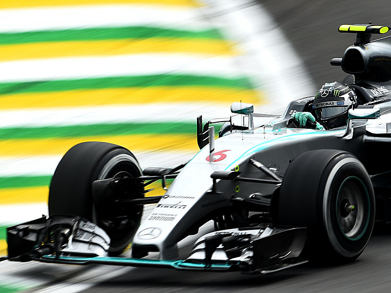 Auch am Samstag in Brasilien schnell unterwegs? Nico Rosberg.