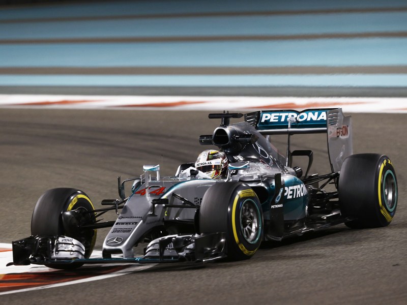 Rang zwei im 3. Freien Training: Mercedes-Pilot Lewis Hamilton.