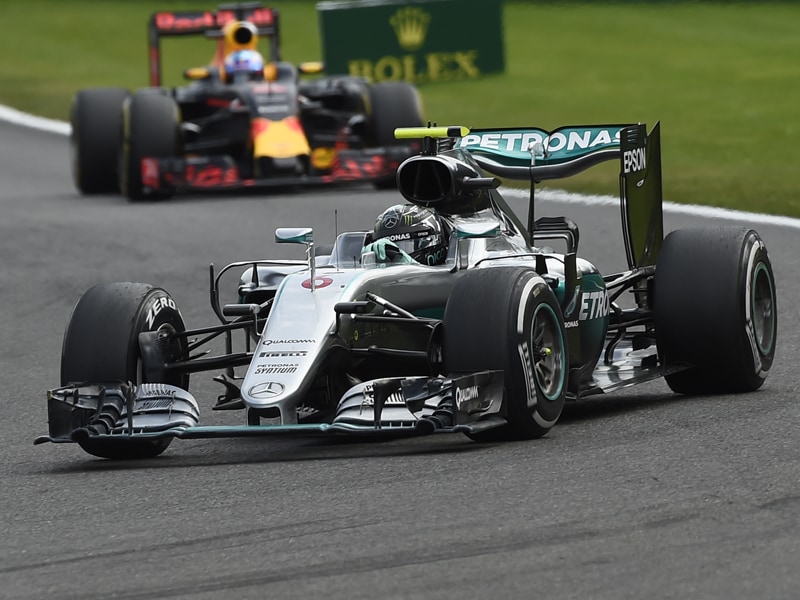 Spa-Sieger: Mercedes-Pilot Nico Rosberg gewann den Grand Prix von Belgien. 