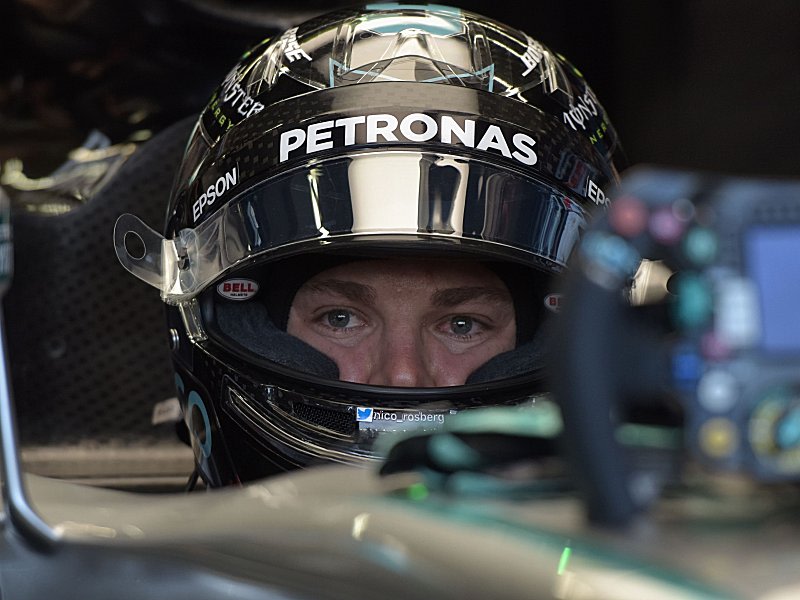 In der zweiten Trainingssession mit der schnellsten Runde: Nico Rosberg.