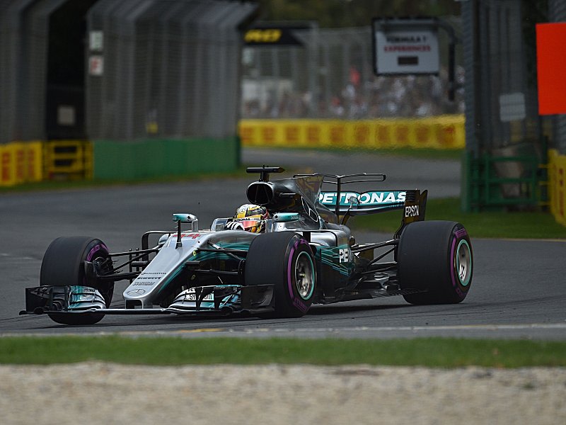 Machte die 62. Pole Position perfekt: Mercedes-Pilot Lewis Hamilton.