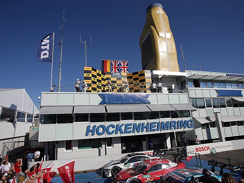 Hier geht's los: Die DTM startet am Samstag auf dem Hockenheimring.