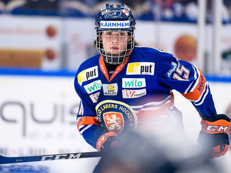 Das deutsche Top-Talent im NHL Draft 2018: Der Schweinfurter Dominik Bokk.