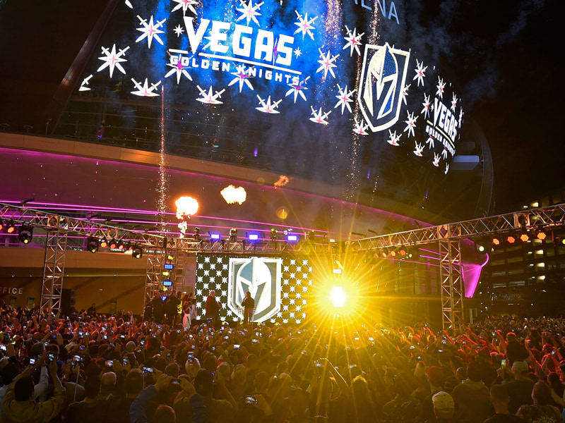&#220;ber 5000 Fans waren live bei der Pr&#228;sentation der neuen Franchise in Las Vegas dabei.