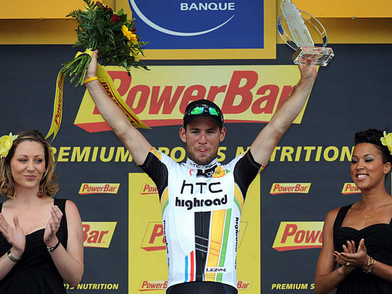 Sicherte sich die 5. Etappe: Top-Sprinter Mark Cavendish (HTC).