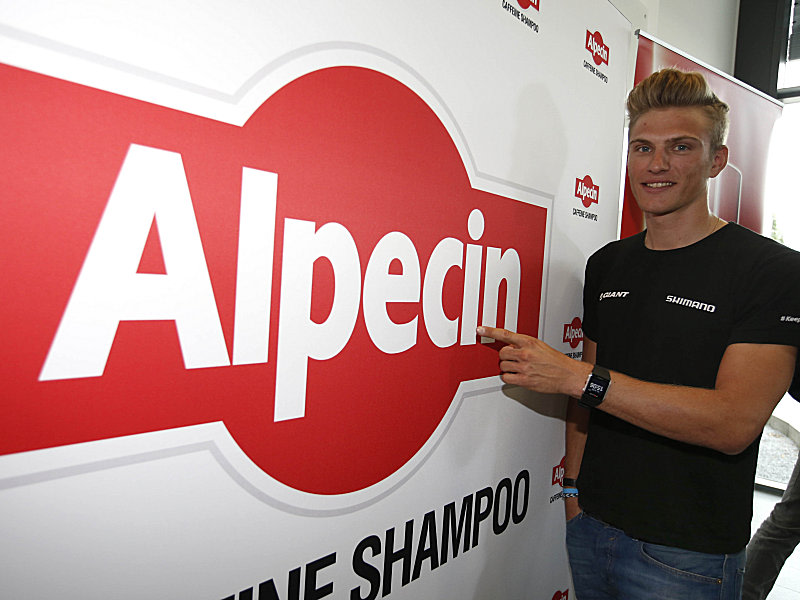 Dank Alpecin wird Deutschlands Topsprinter Marcel Kittel in der Saison 2015 f&#252;r ein deutsches Team fahren.