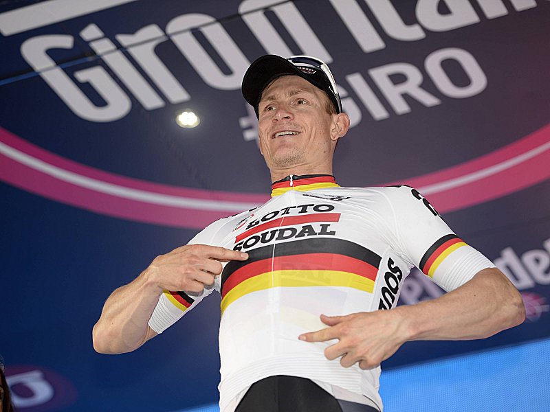 Andr&#233; Greipel holte den einzigen deutschen Giro-Tagessieg in diesem Jahr.