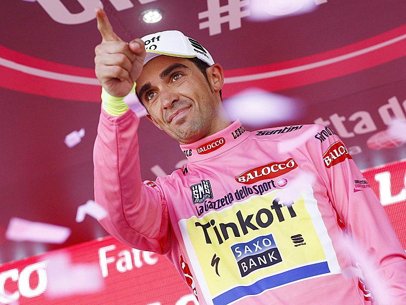 Nimmt Kurs auf den Gesamtsieg beim Giro: Alberto Contador.