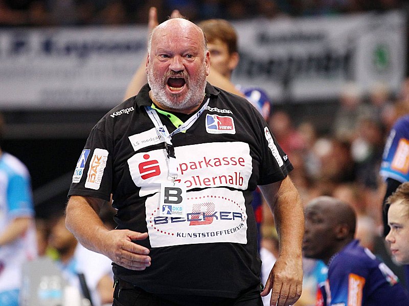Mit Leidenschaft zum Ligaverbleib: HBW-Coach Frank Bergemann.