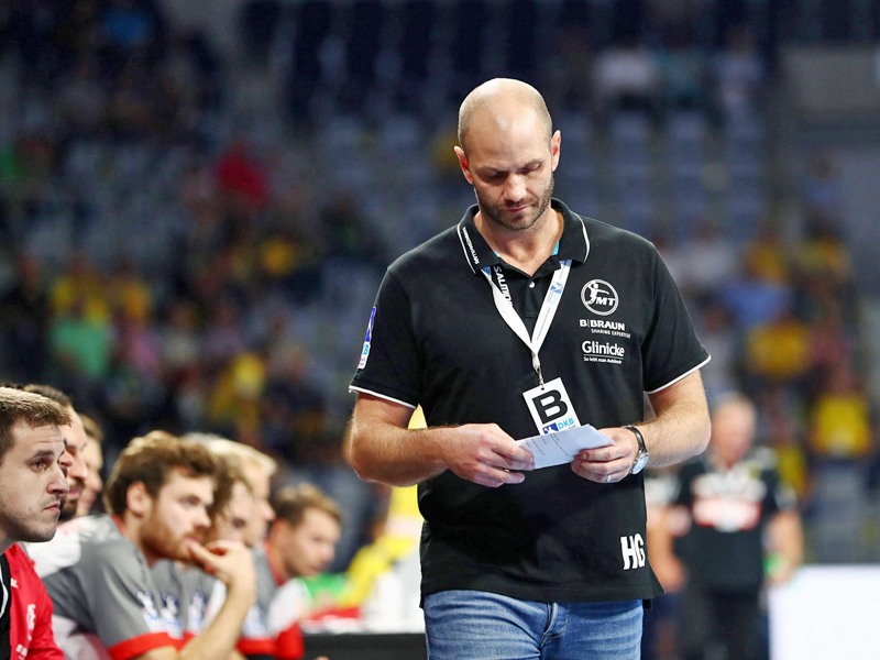 Er war mit dem Auftritt seiner Mannschaft in Mannheim nicht zufrieden: MT-Coach Heiko Grimm.