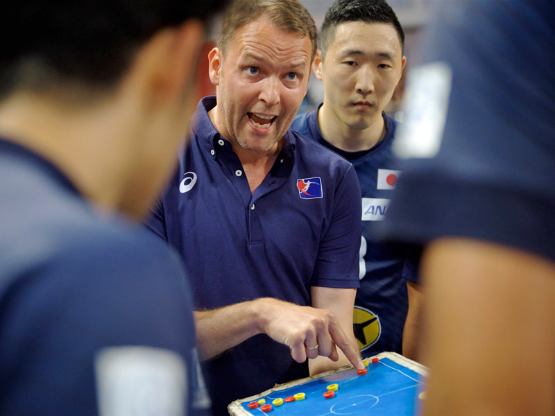 Er bringt nun den japanischen Handball nach vorne: Nationaltrainer Dagur Sigurdsson.