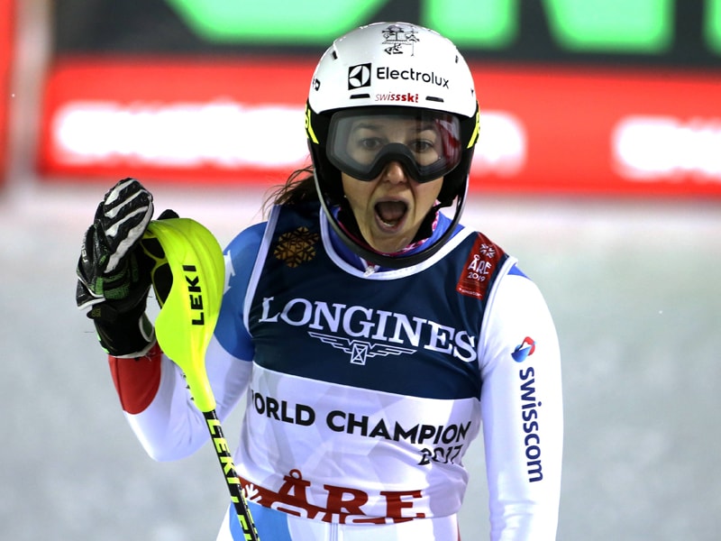 Hat ihren WM-Titel in der alpinen Kombination erfolgreich verteidigt: Wendy Holdener.