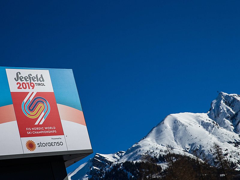 Willkommen in Seefeld: Der Tiroler Wintersportort begr&#252;&#223;t die nordischen Athleten.