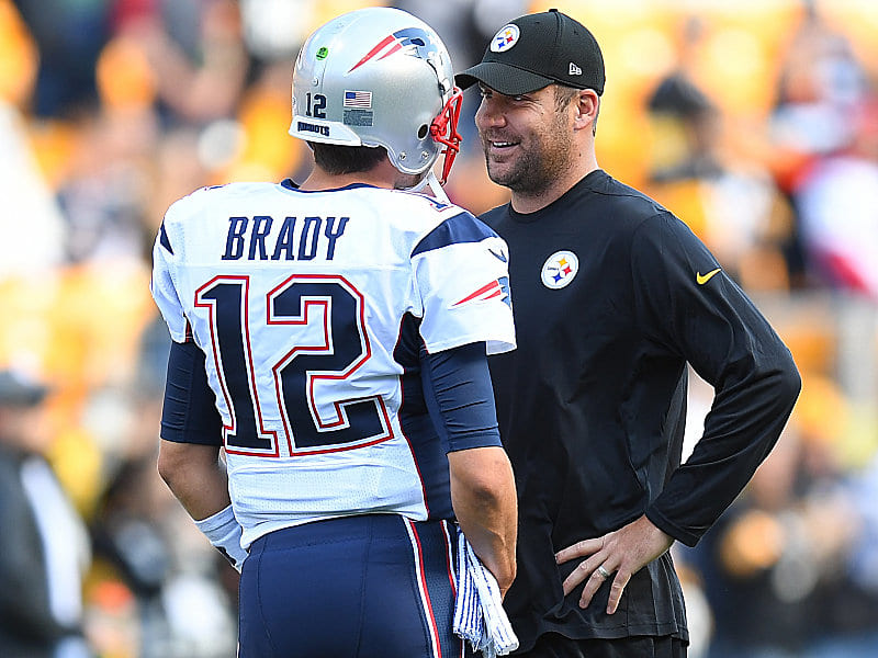 Duell der Top-Stars im AFC-Finale: Tom Brady trifft auf Ben Roethlisberger.