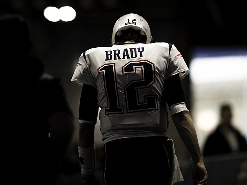 Noch immer omnipr&#228;sent in der NFL: Patriots-Quarterback Tom Brady (f&#252;nf Titel bislang).