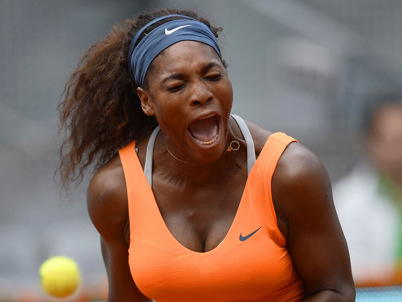 Auch auf Sand 2013 anscheinend unschlagbar: Serena Williams holte in Madrid ihren 50. Einzel-Titel.