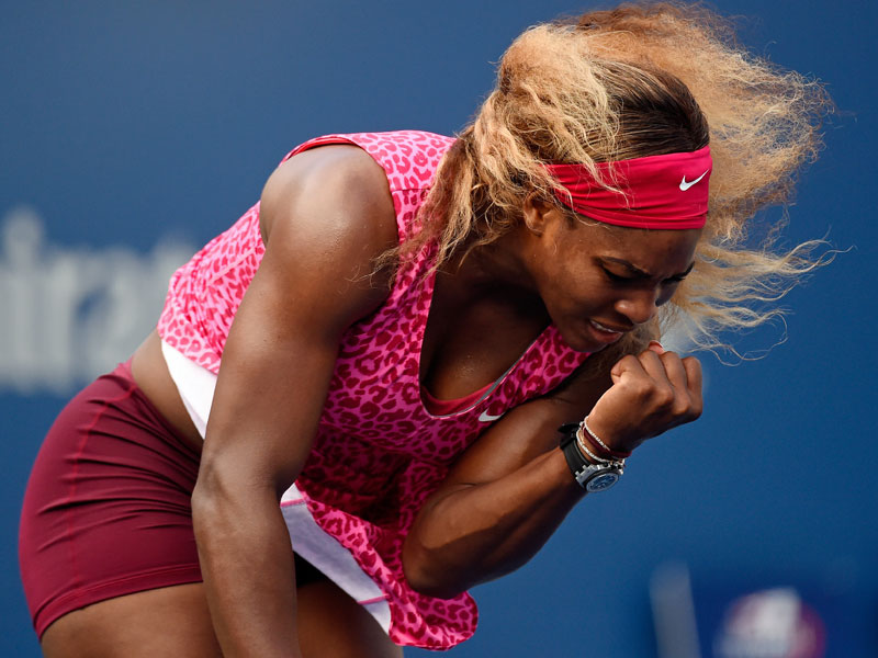 Spielte gegen Ekatarina Makarova wie eine Maschine: Serena Williams.