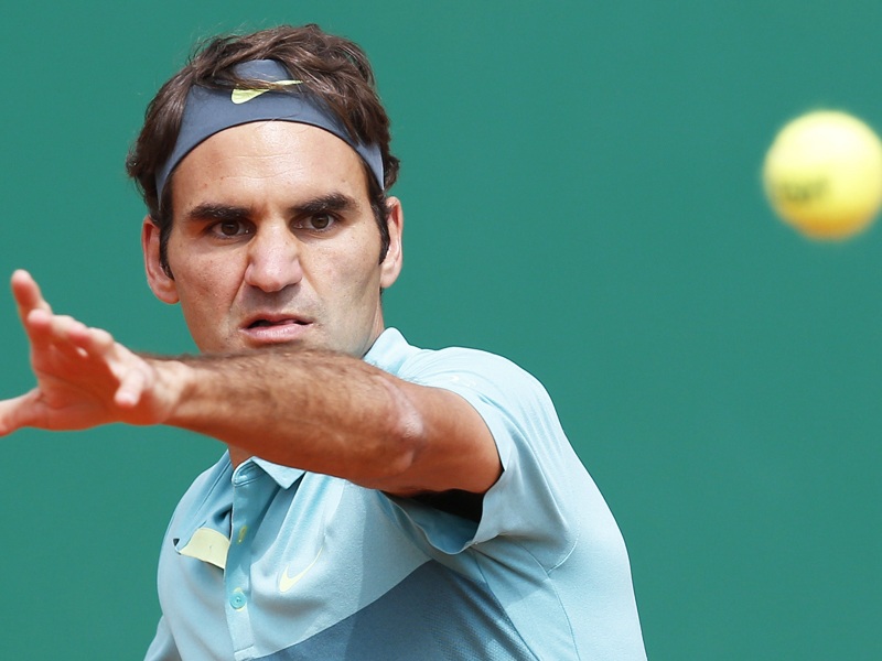 Fr&#252;h gescheitert: Roger Federer muss in Monte Carlo schon im Achtelfinale seine Sachen packen.