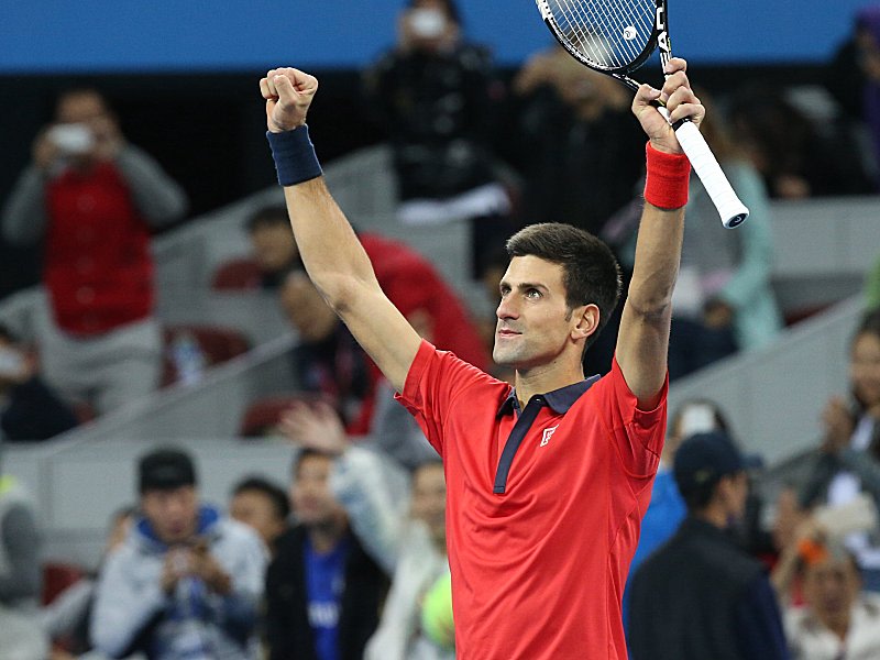 Feierte seinen achten Turniersieg in diesem Jahr: Novak Djokovic.
