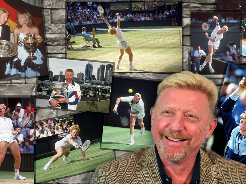 Blick zur&#252;ck auf sein Tennisleben: Boris Becker feiert seinen 50. Geburtstag.