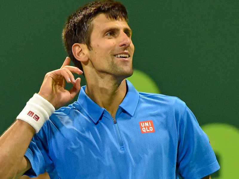 Verteidigte seinen Titel in Doha: Novak Djokovic siegte im Finale gegen Andy Murray.