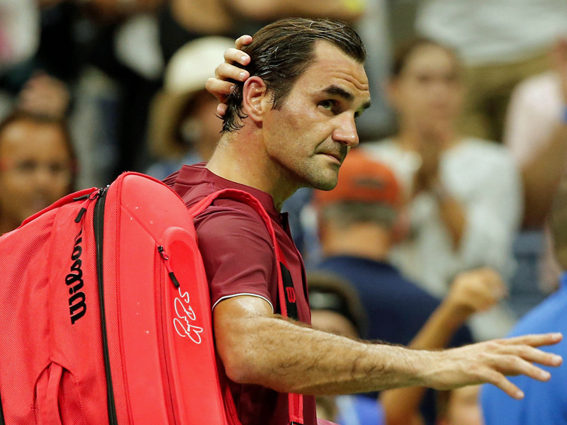 &#220;berraschendes Aus: Roger Federer ist bei den US Open schon raus.