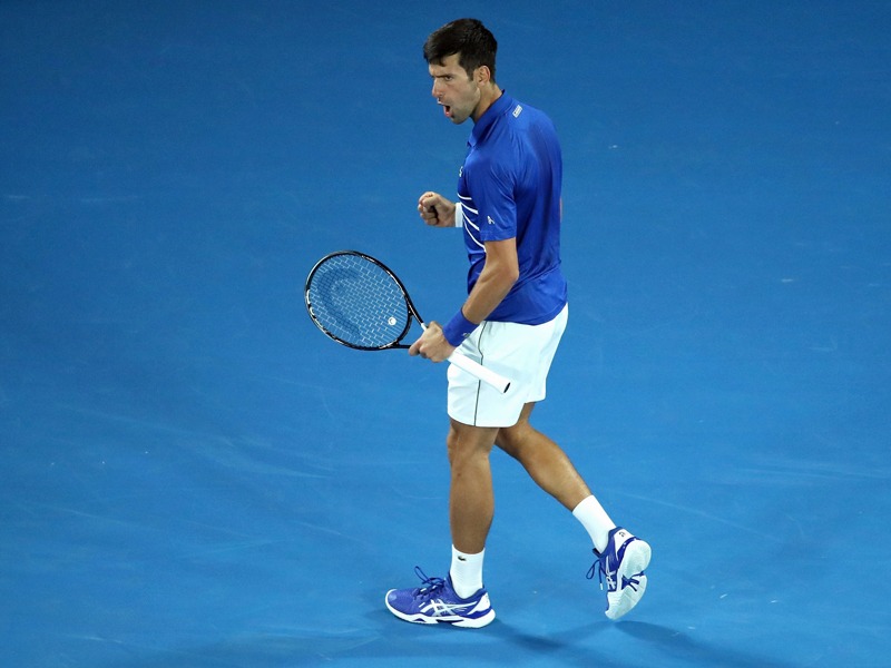 Nicht zu stoppen: Novak Djokovic.