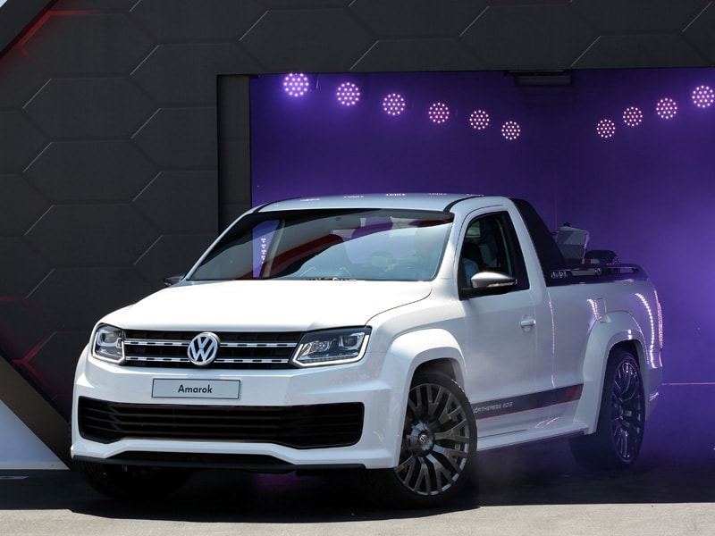 VW-Studie Amarok Power-Pickup: Macht optisch m&#228;chtig auf Show.