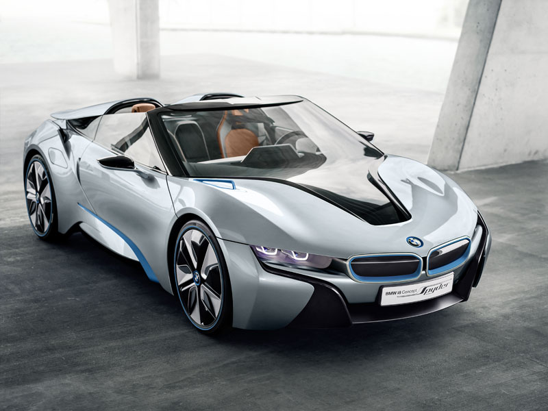 BMW i8 Spyder: Aus dem Concept-Car d&#252;rfte tats&#228;chlich Serienwirklichkeit werden. Roadster-Fans wird&apos;s freuen.