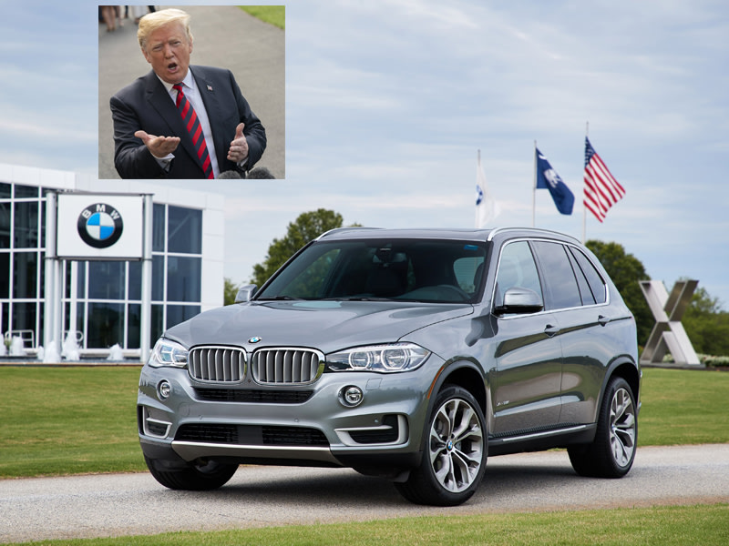 Eben nicht &quot;made in Germany&quot;: Der BMW X3 wird in den USA produziert. Donald Trump ficht das nicht an.