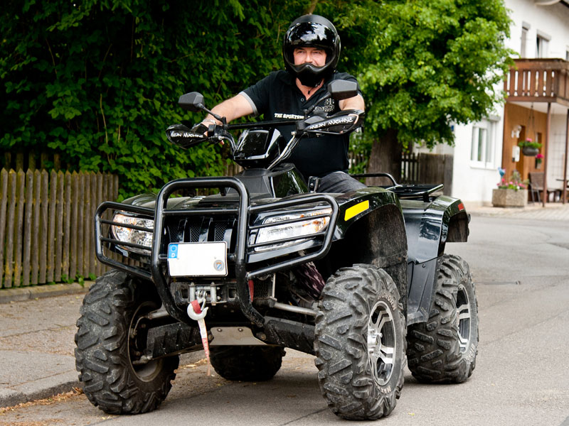 Quads Schluss mit lustig kicker kicker