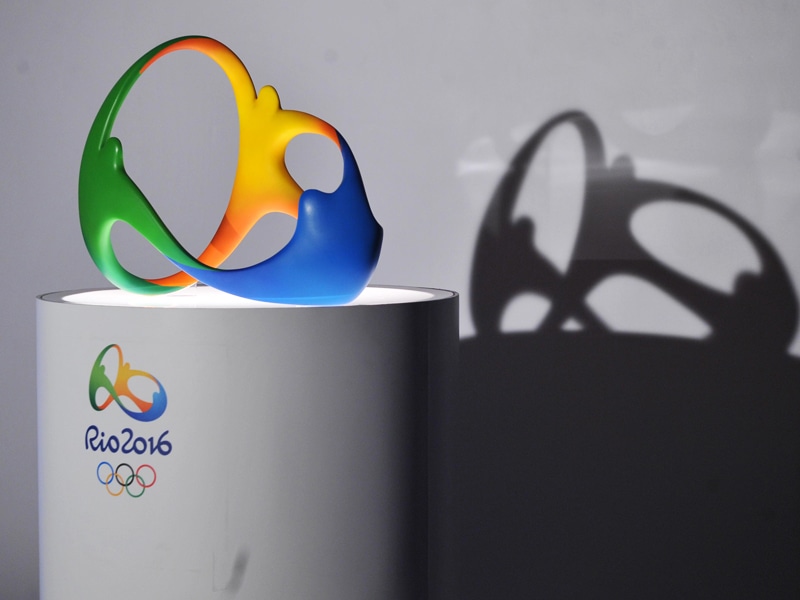 Das offizielle Logo der Olympischen Spiele 2016.