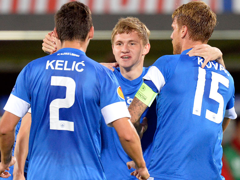 Renato Kelic, Vladislav Kalitvintsev und Radoslav Kovac (v.li.)