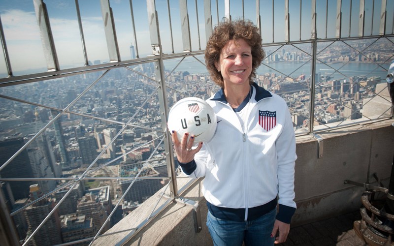 4. Michelle Akers (USA) - 12