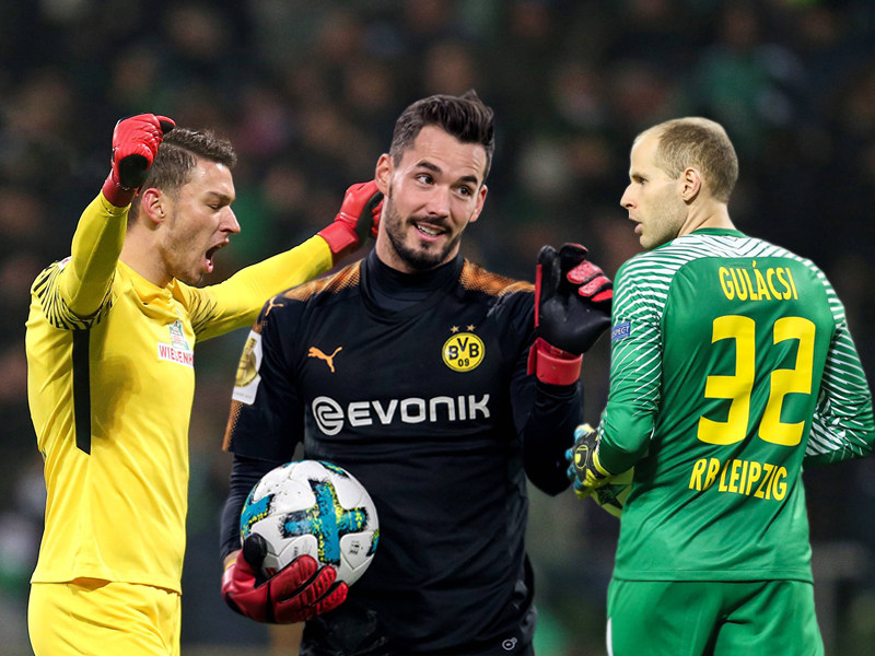 Jiri Pavlenka, Roman B&#252;rki, Peter Gulacsi (v.l.)