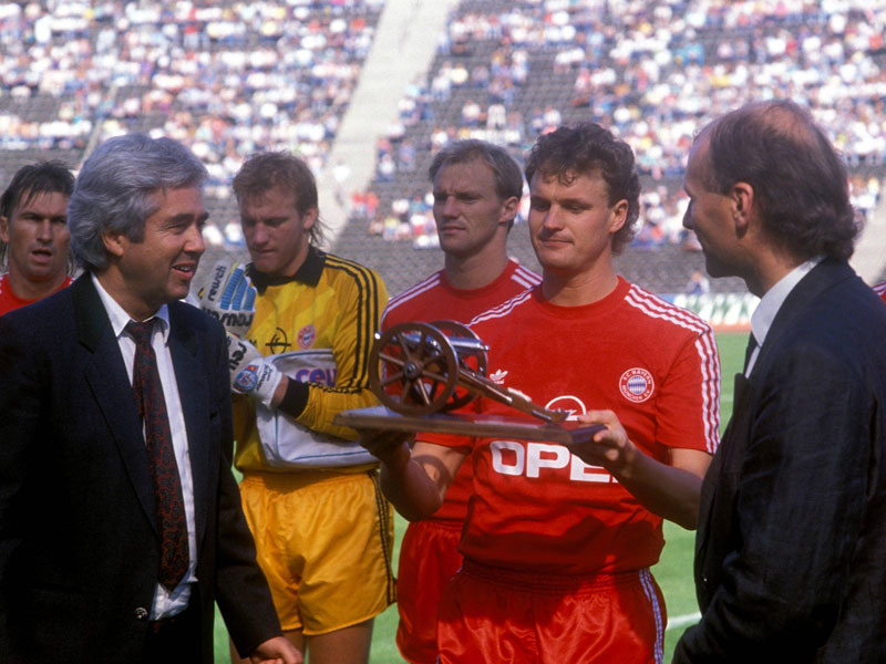 1991: Roland Wohlfarth (FC Bayern) - 21 Tore