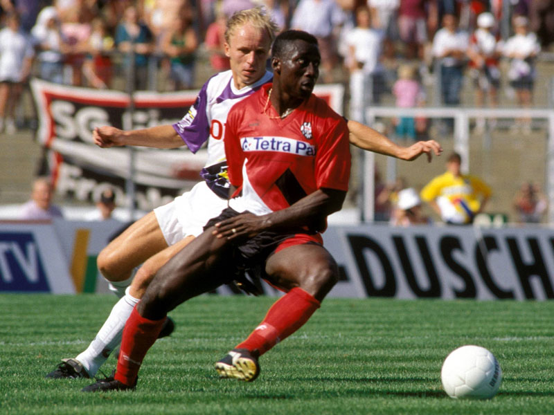 1993: Anthony Yeboah (Eintracht Frankfurt) - 20 Tore